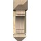 Ekena Millwork Merced Arts and Crafts Rough Sawn Bracket w/ Offset Brace, Douglas Fir, 6"W x 18"D x 18"H BKT0604X18X18MRC03RDF - alternate 4